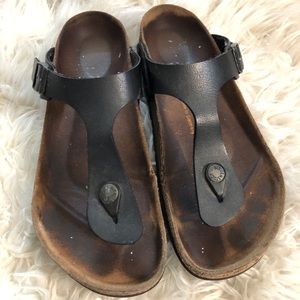 Black Birkenstocks